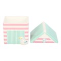 Load image into Gallery viewer, Pastel Beach Hut Oil & Wax Melt Warmer - Coastal Ceramic Tealight Burner
