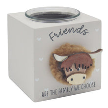 Load image into Gallery viewer, Fluffy Highland Cow Tea Light Holder