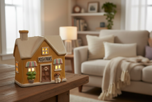 Load image into Gallery viewer, Posh Paws glowing with tealight - lifestyle shot