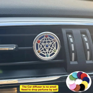 Car Vent Air Freshener With Unscented Felt Pads