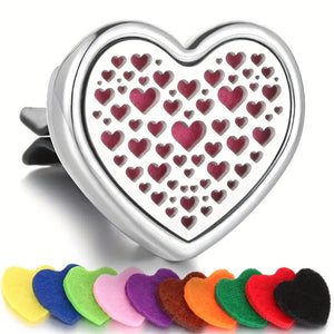 Car Vent Air Freshener With Unscented Felt Pads