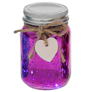 Mini Purple Led Jar