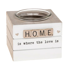 Load image into Gallery viewer, Scrabble Tealight Holder - KELLY&#39;S SMELLIES
