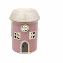 Load image into Gallery viewer, Village Pottery Heart Wax Melt Warmer / Oil Burner - KELLY&#39;S SMELLIES
