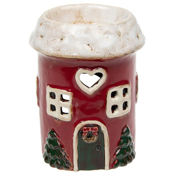 Village Pottery Christmas Tealight Wax Melt Warmer