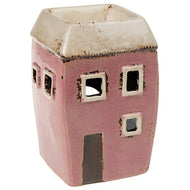 Village Pottery Square Pink Wax Melt Warmer - KELLY'S SMELLIES