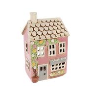 Village Pottery Flower Shop Ceramic Tealight Candle Holder - KELLY'S SMELLIES
