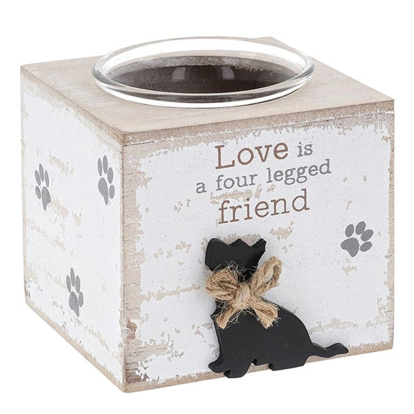 Westie Dog Tealight Holder