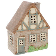 Village Pottery Garden Tudor House Tealight Holder