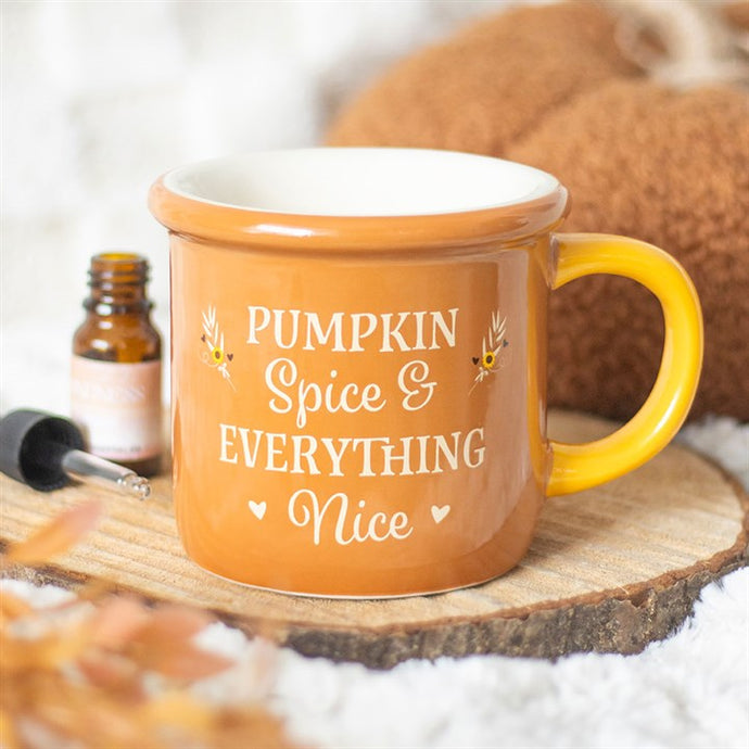 Pumpkin Spice Mug Shaped OIl & Wax Warmer