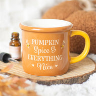 Pumpkin Spice Mug Shaped OIl & Wax Warmer
