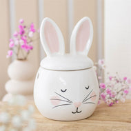 Bunny Face Wax Melt & Oil Burner - Ceramic Tealight Fragrance Warmer