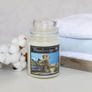 Clean Linen Woodbridge Jar Candle | 130-Hour Burn