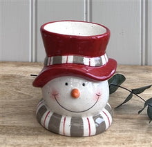 Load image into Gallery viewer, Jolly Snowman Christmas Oil Burner
