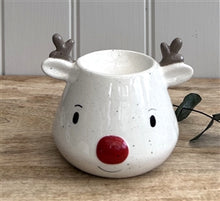 Load image into Gallery viewer, Rudolf Red Nosed Reindeer Wax Melt Warmer - KELLY&#39;S SMELLIES
