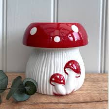 Toadstool Wax Melt Warmer - KELLY'S SMELLIES