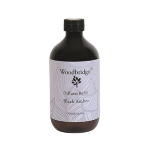 Reed Diffuser Refill By Woodbridge Black Amber