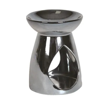 Teardrop tealight wax melt warmer ceramic elegant design UK