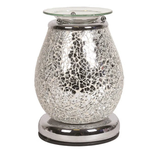 Jupiter Silver Mosaic Electric Wax Melt Warmer