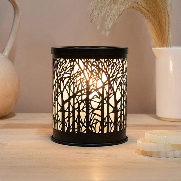 Desire Aroma Lamp Cylinder Shape Forest Design