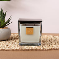 Suave Square Lidded Candle