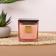 Rouge Square Lidded Candle