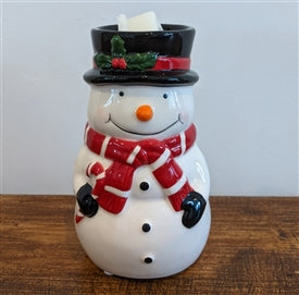 Snowman Wax Melt Burner - KELLY'S SMELLIES