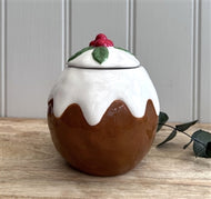 Christmas Pudding Tealight Wax Melt Warmer