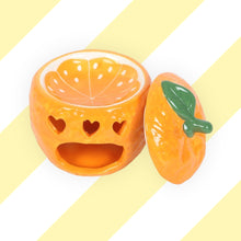Load image into Gallery viewer, Orange Fruit Shape Oil Burner
