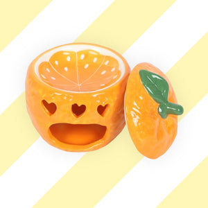 Orange Fruit Shape Oil Burner