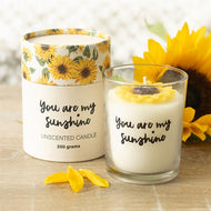 You Are My Sunshine Candle