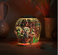 Desire Aroma Colour Changing Skull Wax Melt Warmer