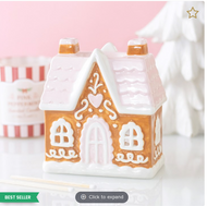 Sugarplum Gingerbread House Oil Burner and Wax Warmer