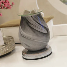 Load image into Gallery viewer, Oval Shaped Swirl Electric Wax Melt Warmer
