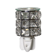Metal & Crystal Mini Plug-In Wax Melt Warmer