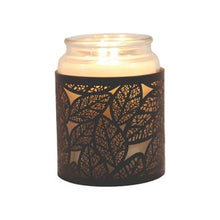 Load image into Gallery viewer, Black Leaves Wax Melt Burner &amp; Cande Holder - KELLY&#39;S SMELLIES

