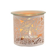 Leaves Wax Melt Burner & Candle Holder - KELLY'S SMELLIES