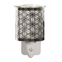 Load image into Gallery viewer, Chrome Star Electric Wax Melt Plug In Warmer - KELLY&#39;S SMELLIES
