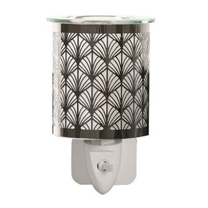 Electric Mini Plug In Wax Melt Warmer Chrome Fan - KELLY'S SMELLIES