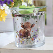 Load image into Gallery viewer, Highland Cow Tealight Wax Melt Warmer
