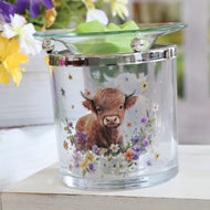 Highland Cow Tealight Wax Melt Warmer