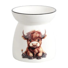 Load image into Gallery viewer, Highland Calf Tealight Wax Melt Warmer &amp; Oil Burner

