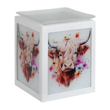 Load image into Gallery viewer, Highland Cow Electric Wax Melt Warmer – 14cm
