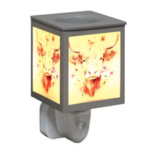 Load image into Gallery viewer, Highland Cow Plug-In Electric Wax Melt Warmer – 14cm
