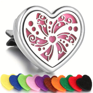 Car Vent Air Freshener With Unscented Felt Pads