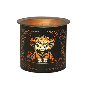 Highland Cow Black & Gold 3 In 1 Wax Melt Warmer
