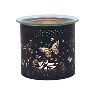 Black & Silver Butterfly 3 In 1  Wax Melt Warmer