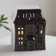 Black Haunted House Tealight Warmer - KELLY'S SMELLIES