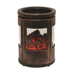 Burning Embers Copper Finish Electric Wax Melt Warmer
