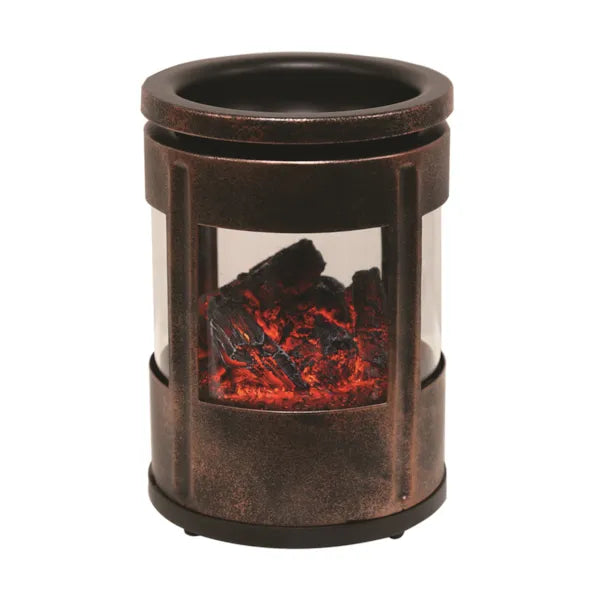 Burning Embers Copper Finish Electric Wax Melt Warmer